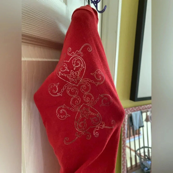 7 For All Mankind lightweight 3/4 sleeve hooded shirt - Picture 4 of 7